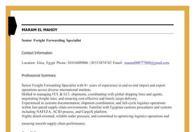 handle logistics coordination professionally